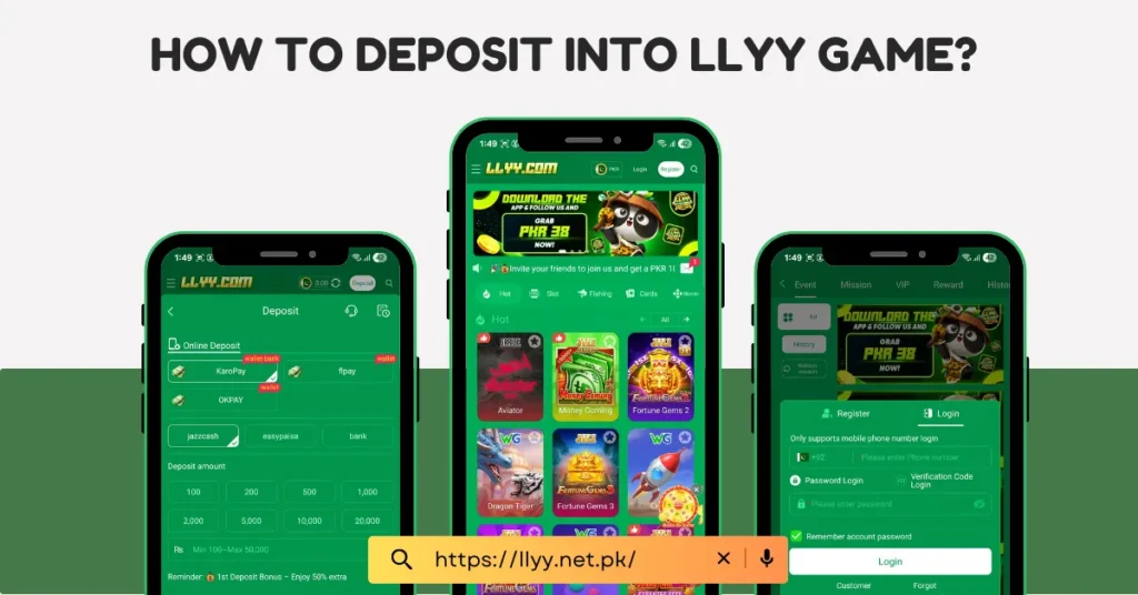 llyy game deposit